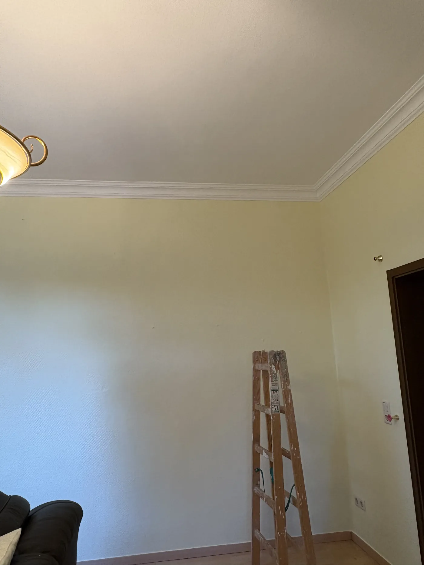 Fertig gestalteter Wohnraum
