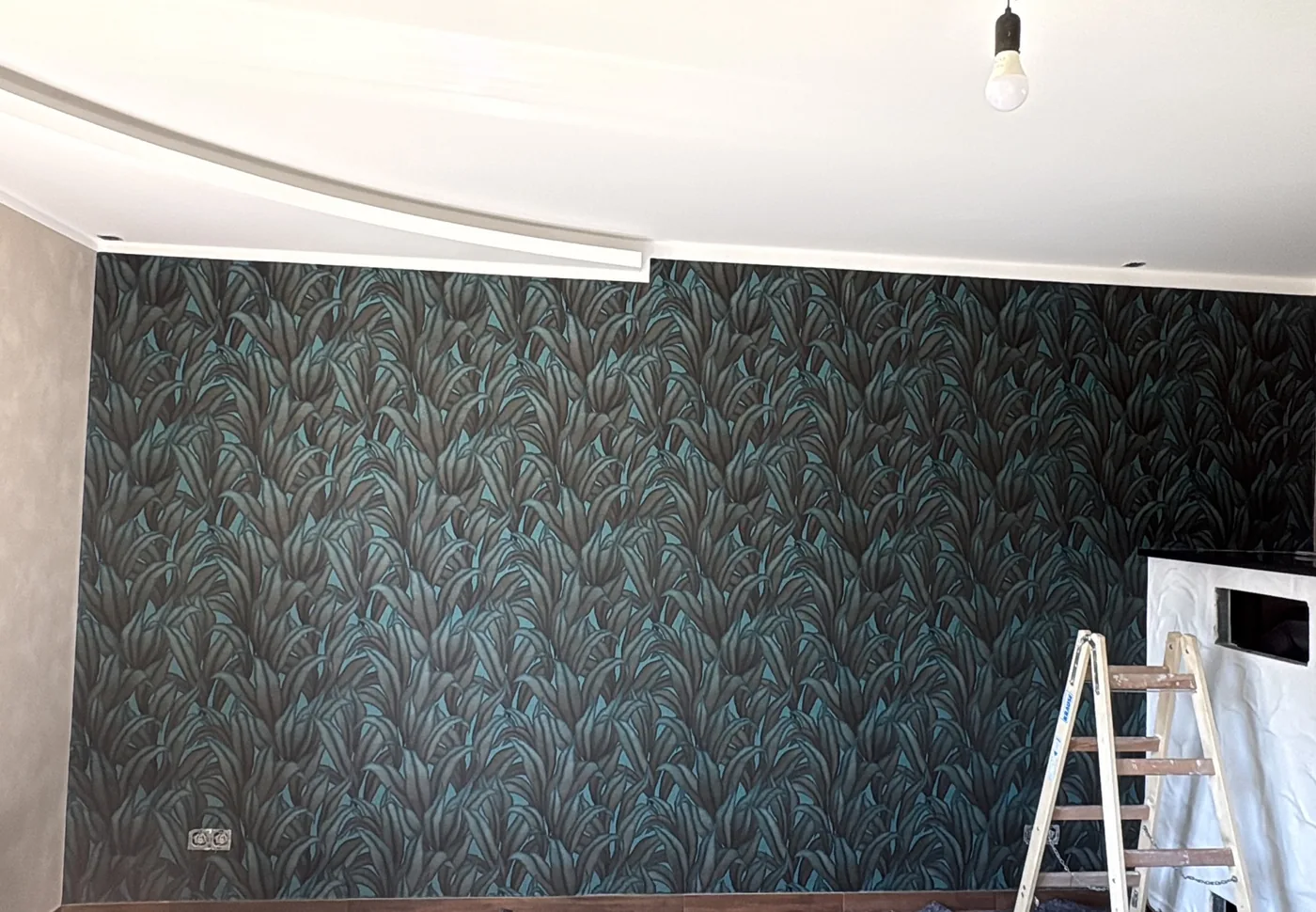 Botanische Designtapete